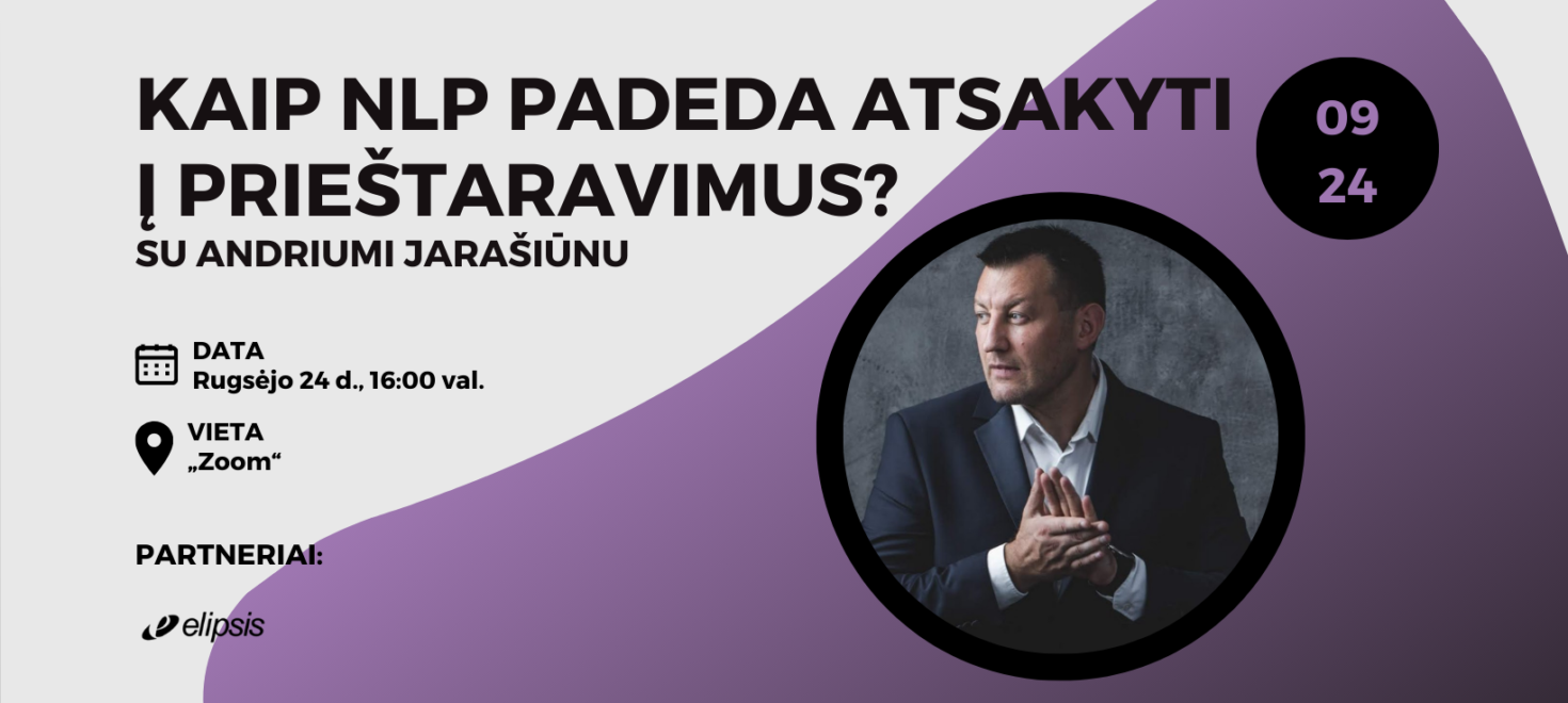 Kaip NLP padeda atsakyti į prieštaravimus? Andrius Jarašiūnas