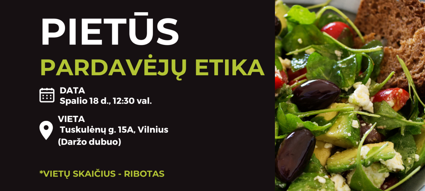 Pietūs: pardavėjų etika