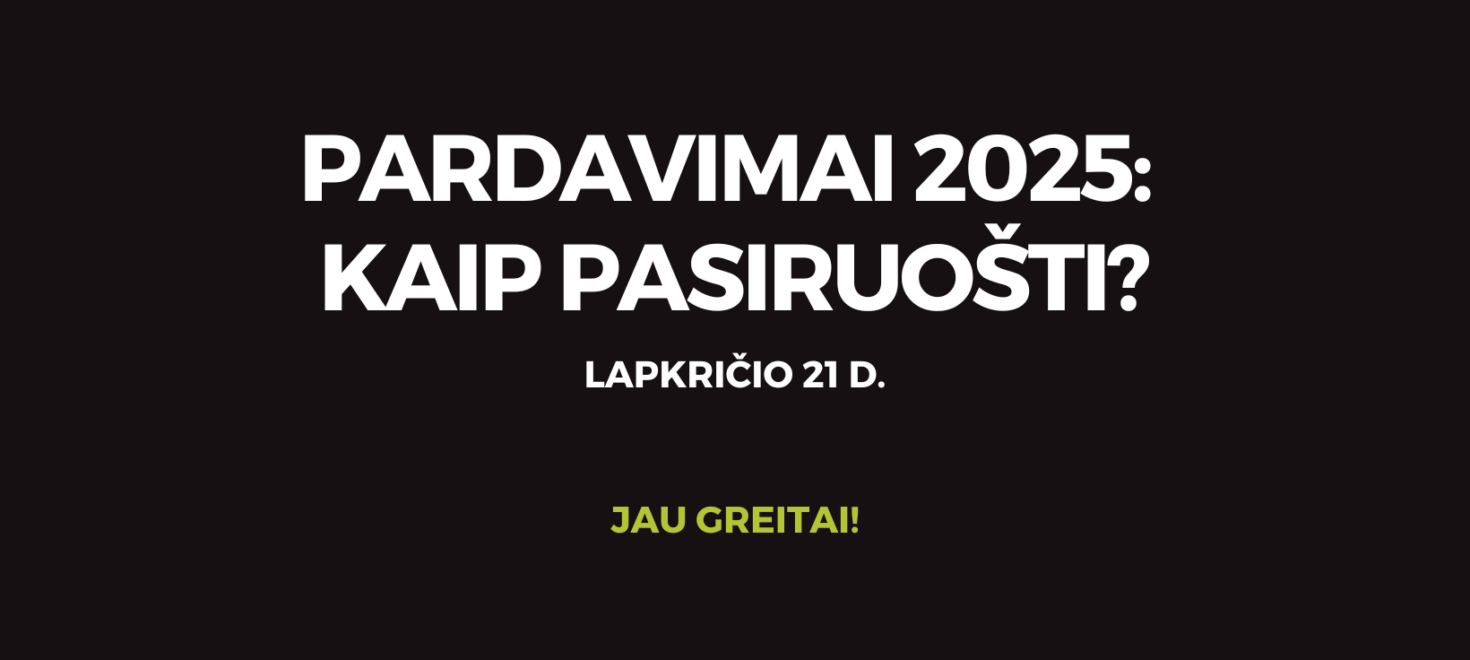 Pardavimai 2025: kaip pasiruošti?