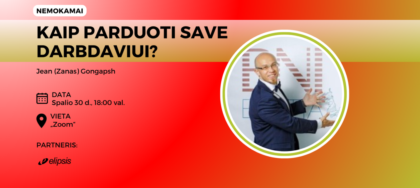 Kaip parduoti save darbdaviui?