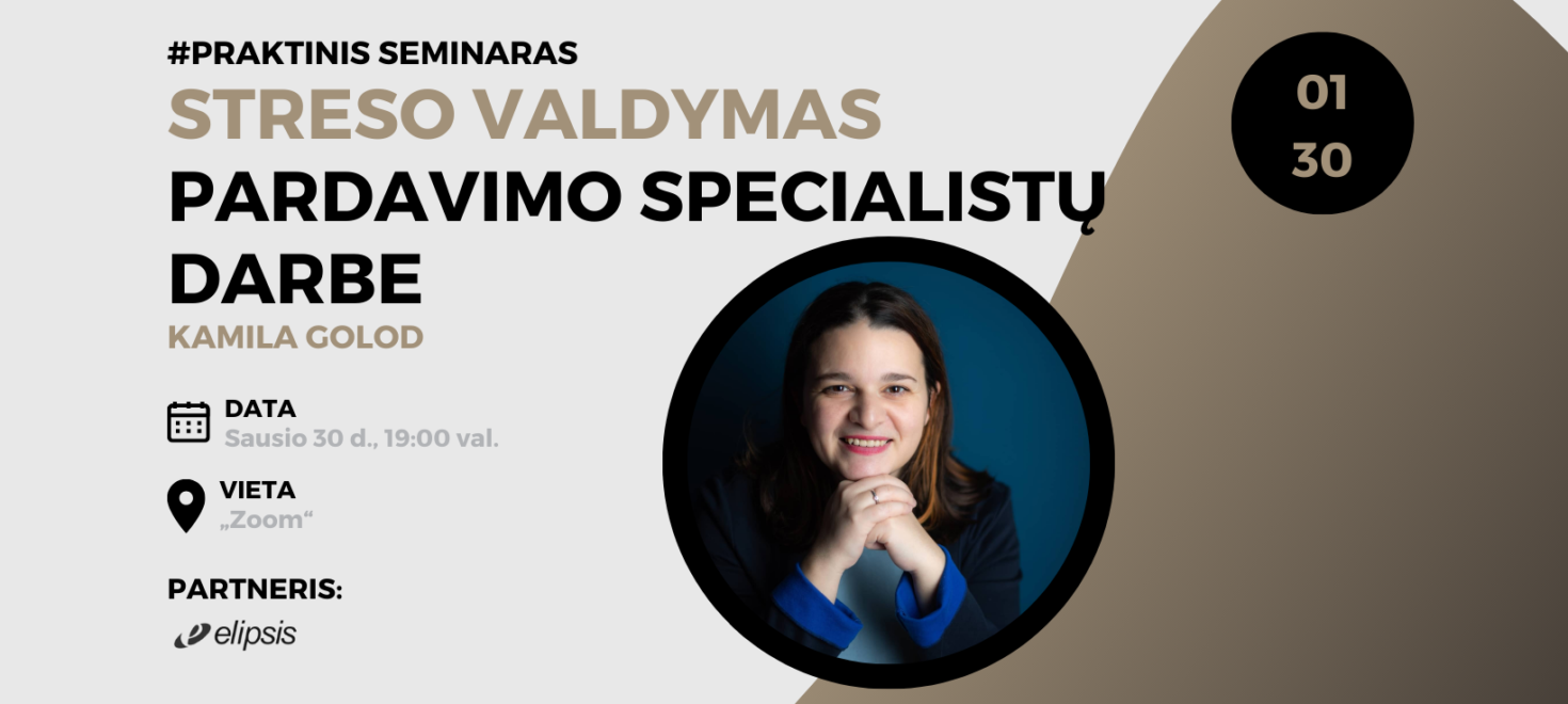 Streso valdymas pardavimo specialistų darbe