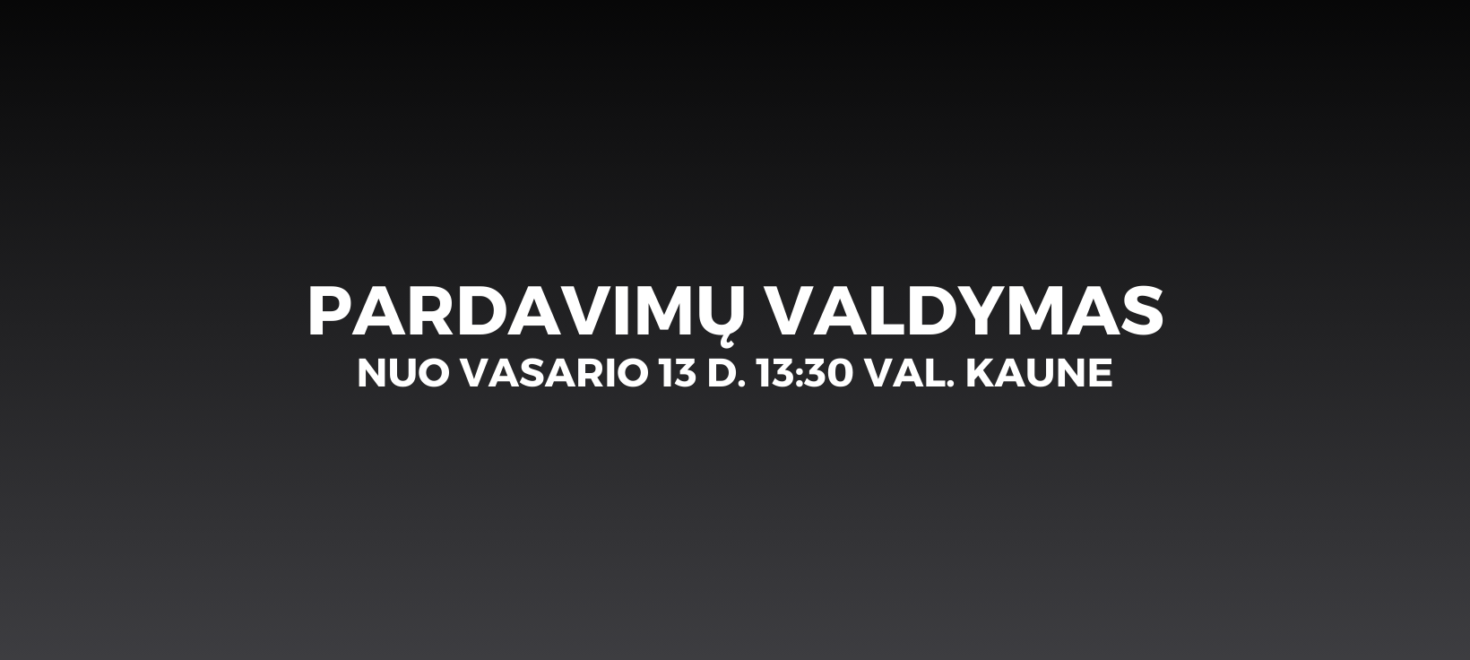 Pardavimų valdymas