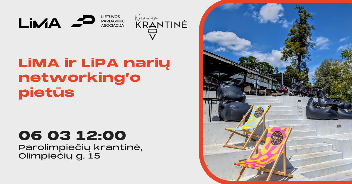 LiMA ir LiPA narių networking’o pietūs