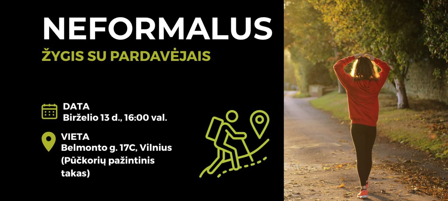 Neformalus: žygis su pardavėjais