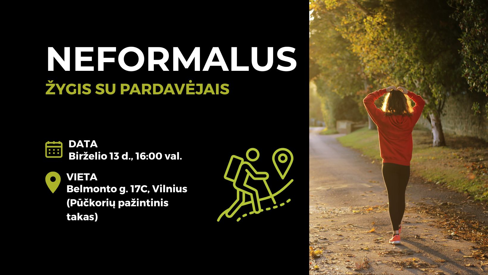 Neformalus: žygis su pardavėjais