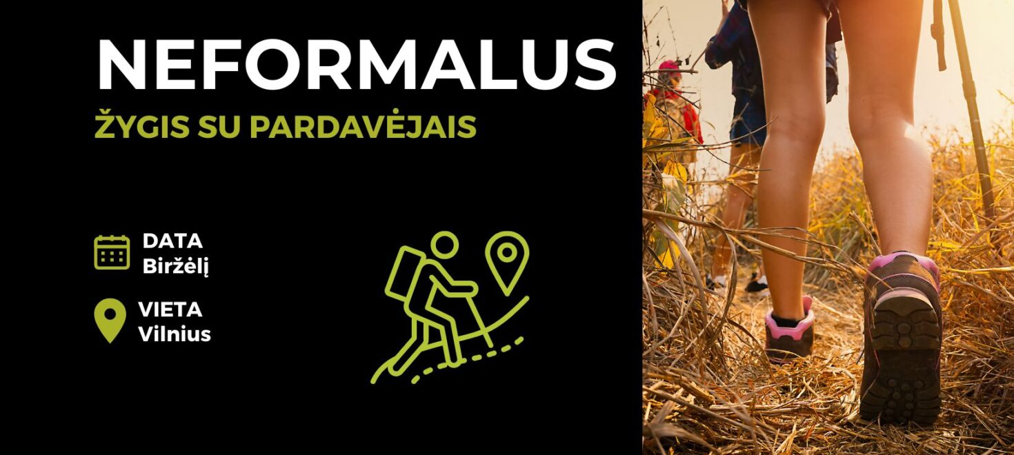 Neformalus: žygis su pardavėjais