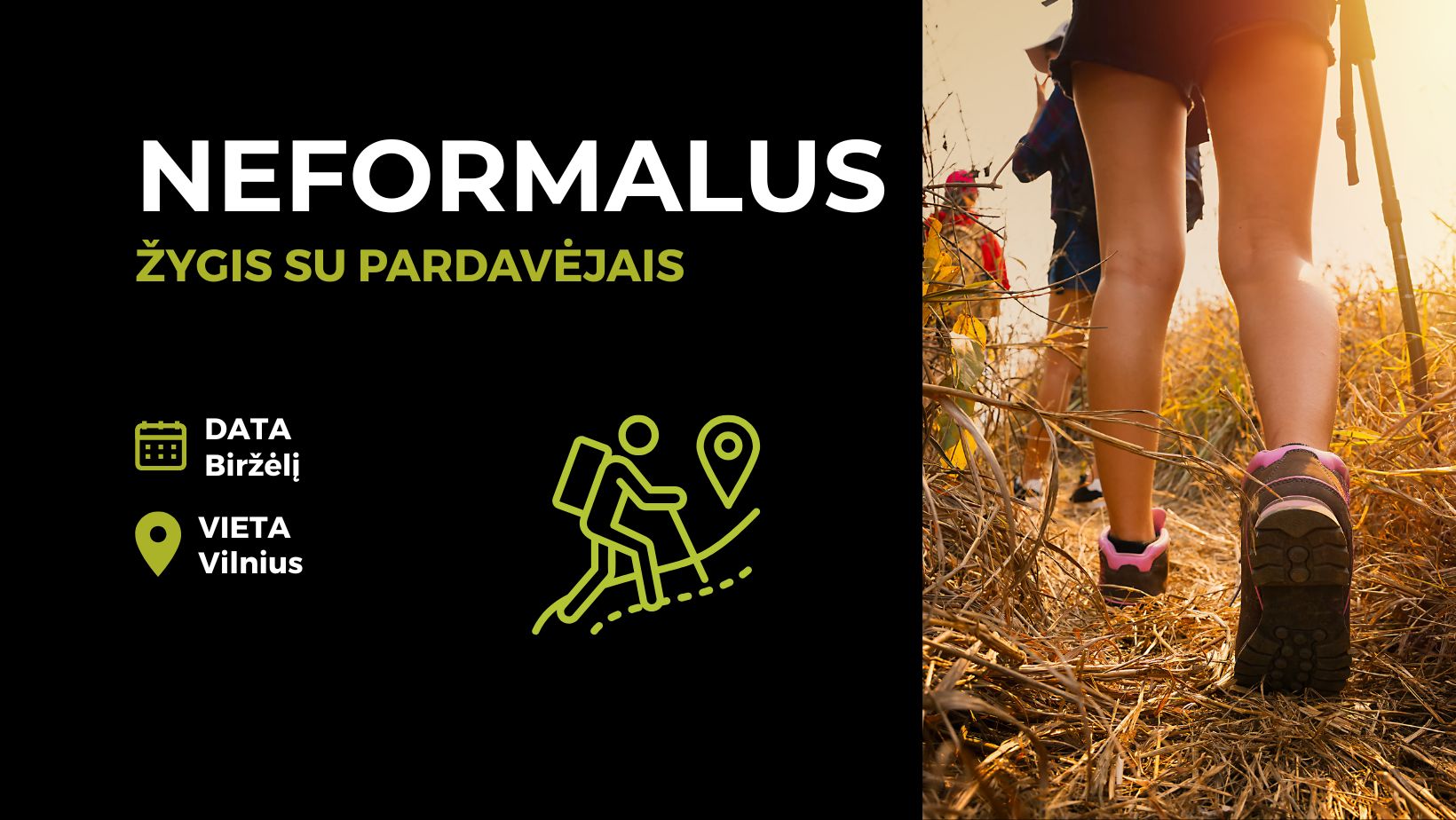 Neformalus: žygis su pardavėjais