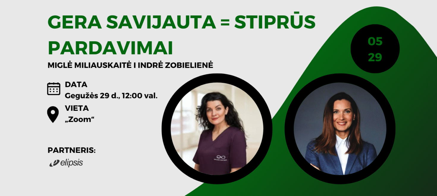 Gera savijauta = stiprūs pardavimai