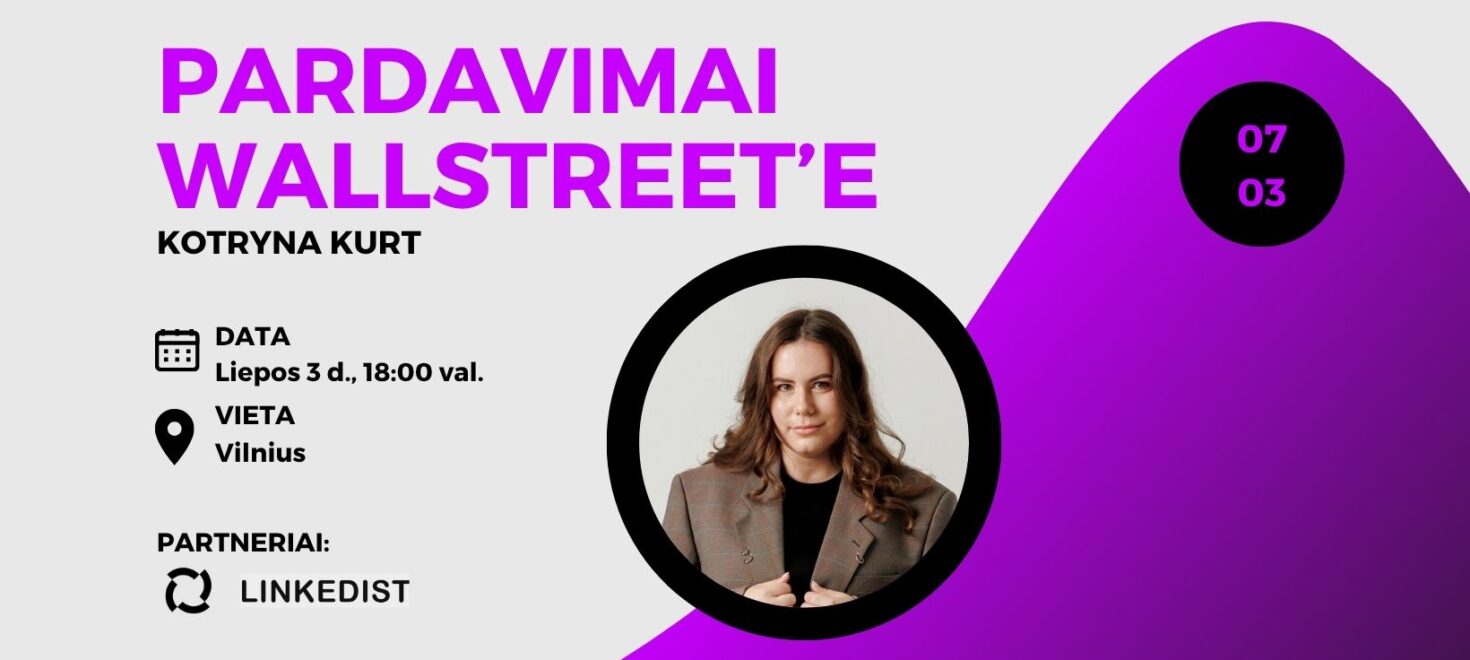 Pardavimai Wallstreet’e