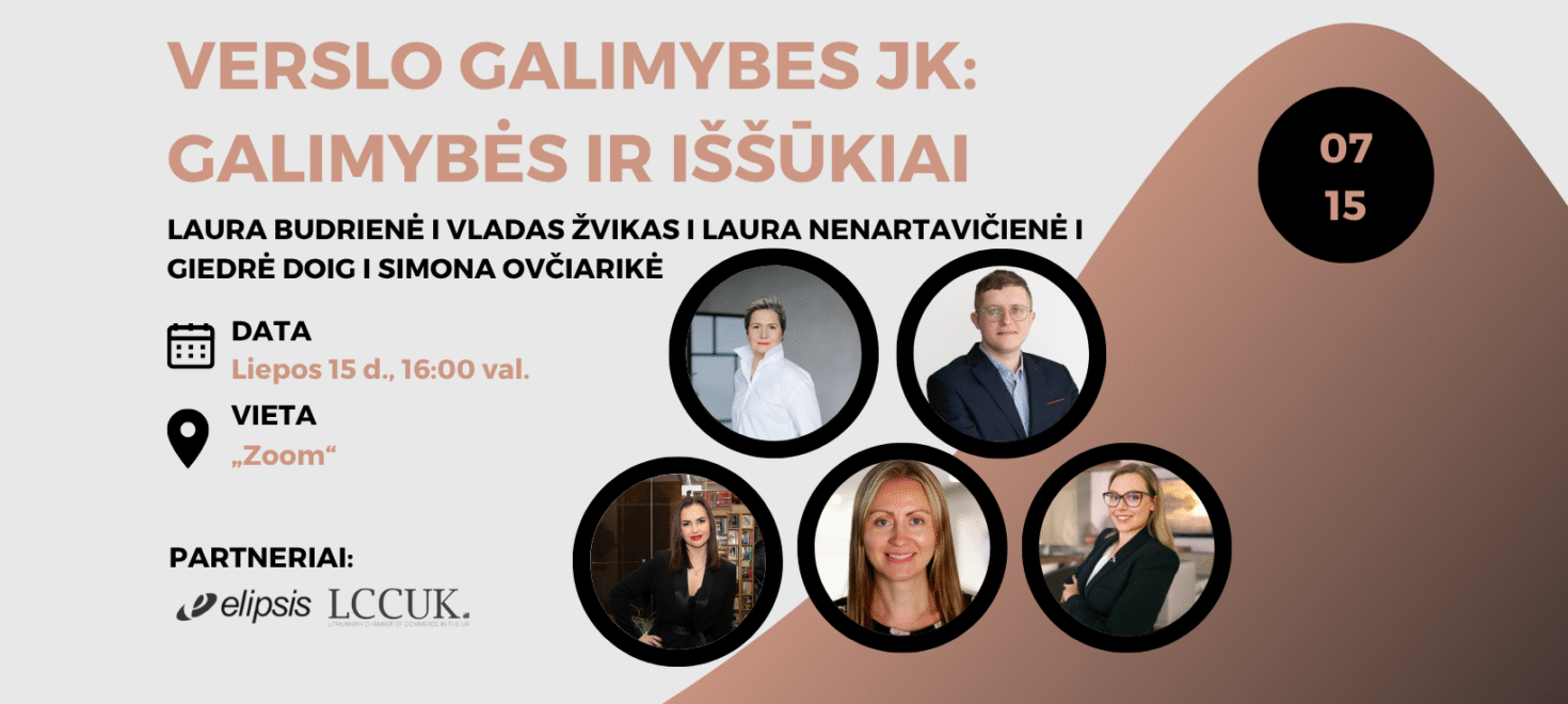 Verslo galimybes JK: galimybės ir iššūkiai