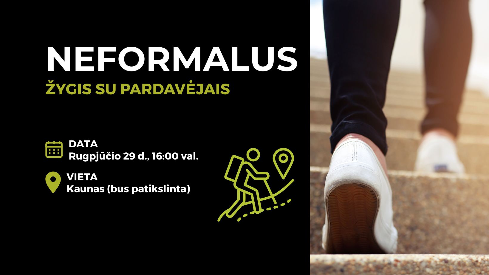 Neformalus: žygis su pardavėjais