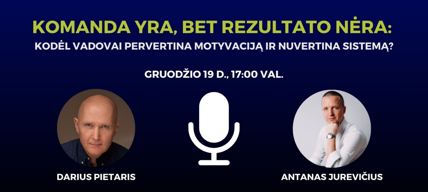 Komanda yra, bet rezultato nėra