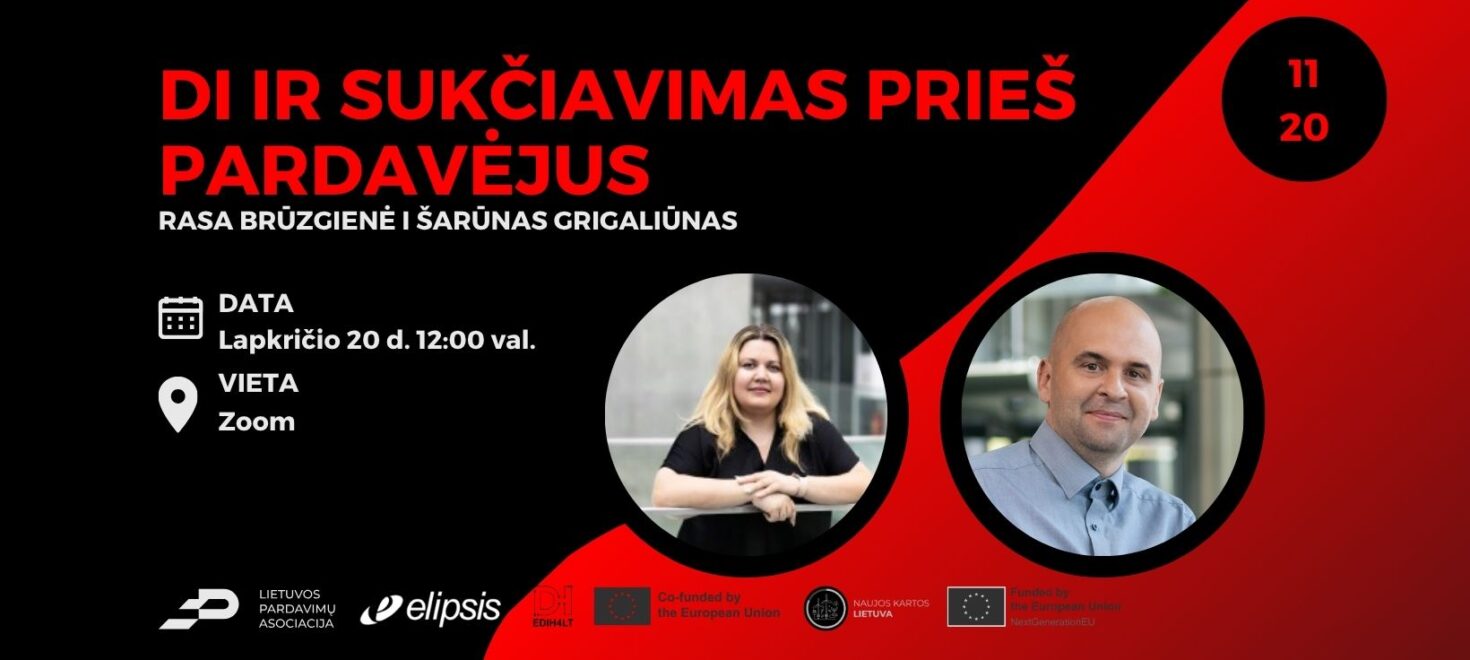 DI ir sukčiavimas prieš pardavėjus