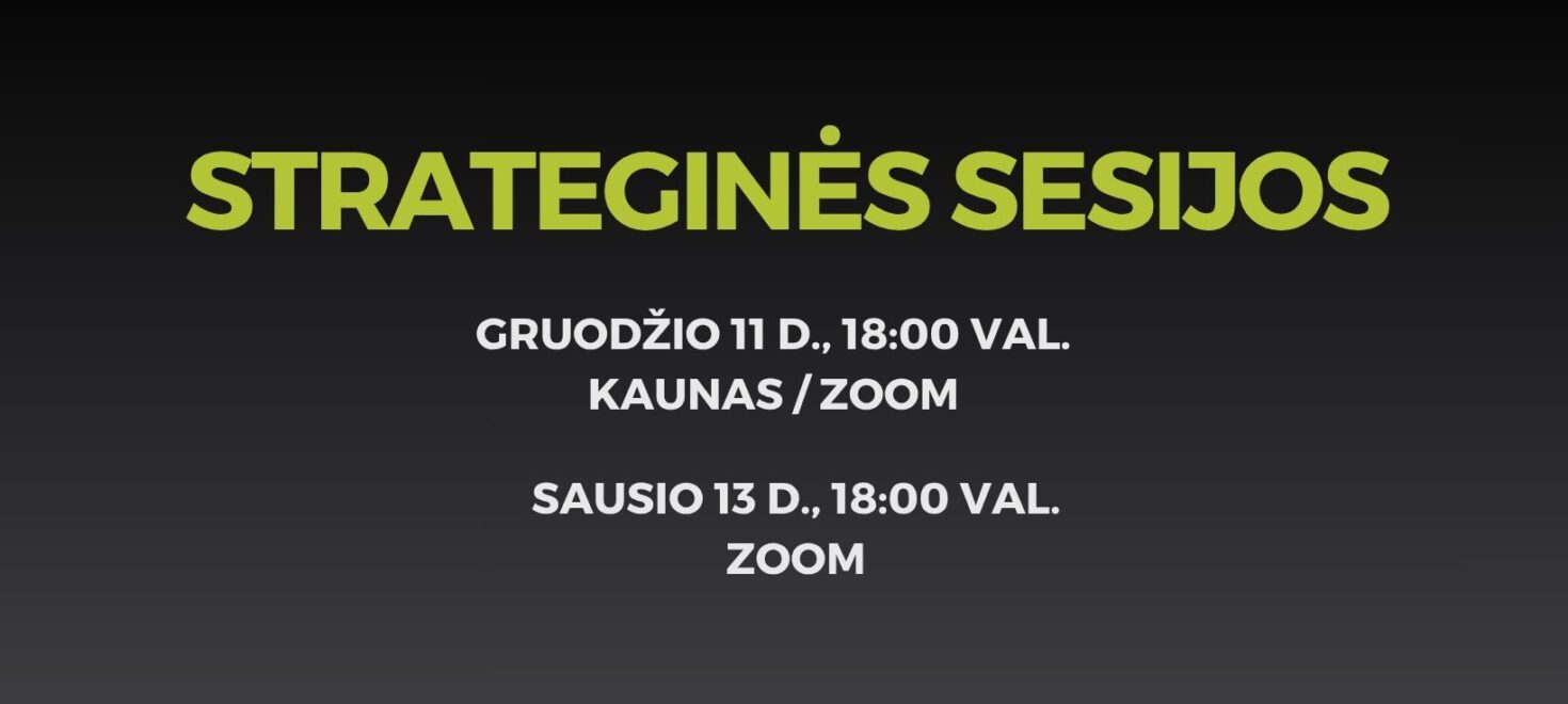 Strateginės sesijos