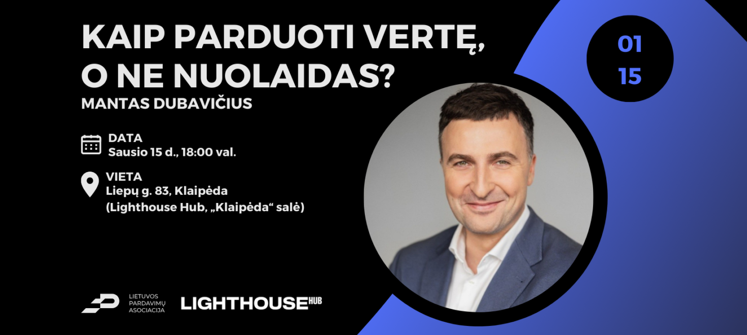 Kaip parduoti vertę, o ne nuolaidas?