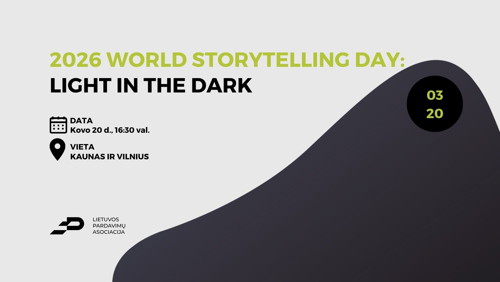 2026 World Storytelling Day: Light in the Dark