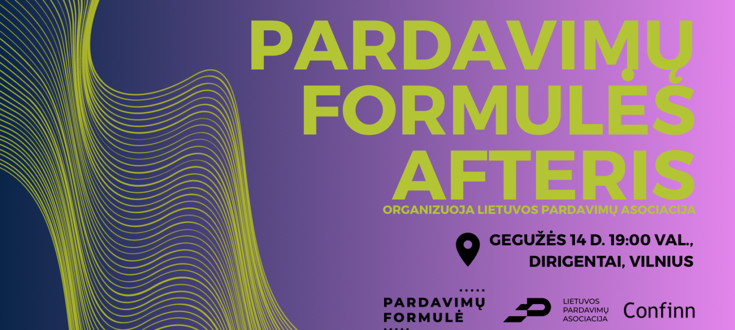 Pardavimų formulės afteris