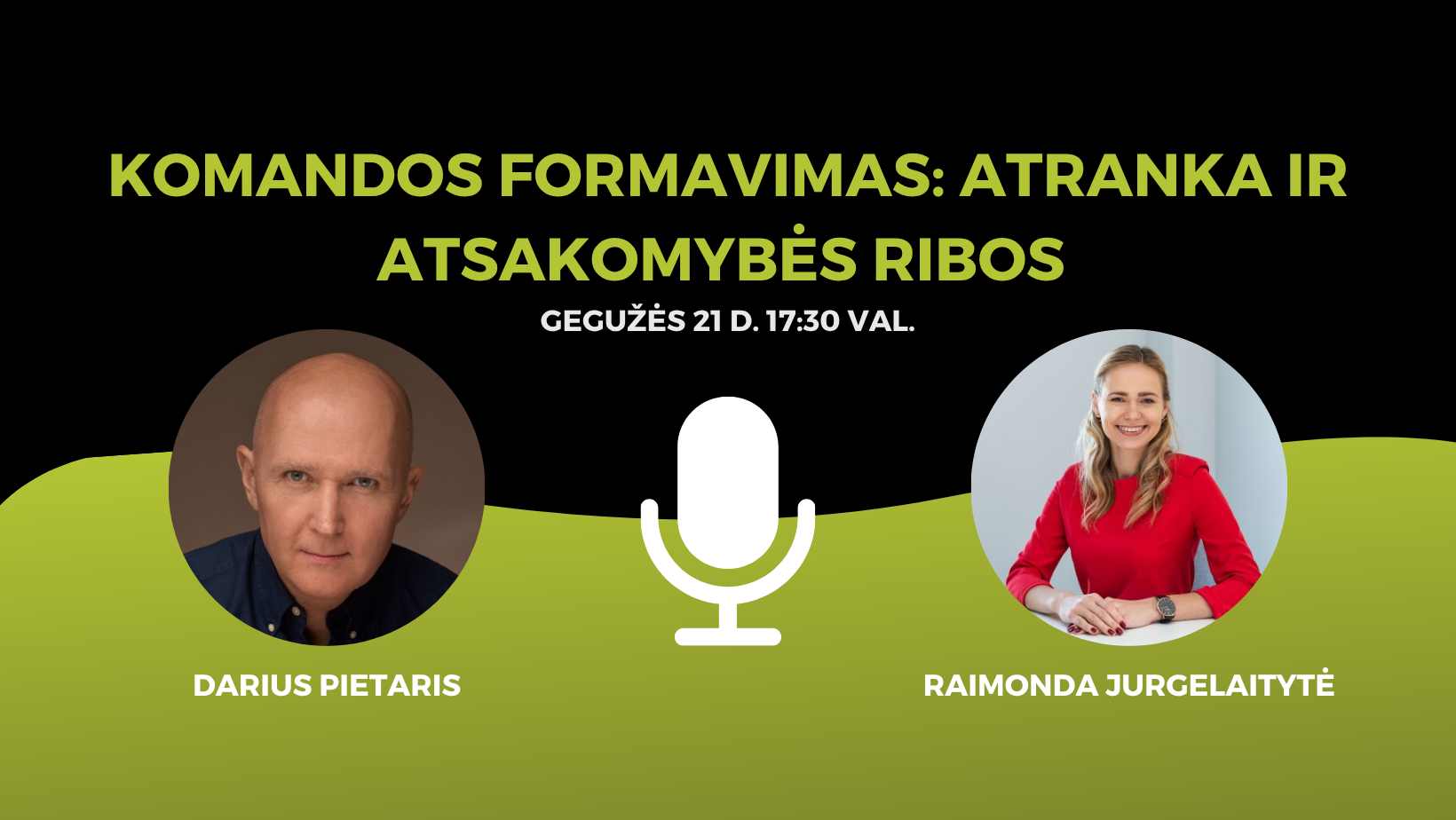 Komandos formavimas: atranka ir atsakomybės ribos