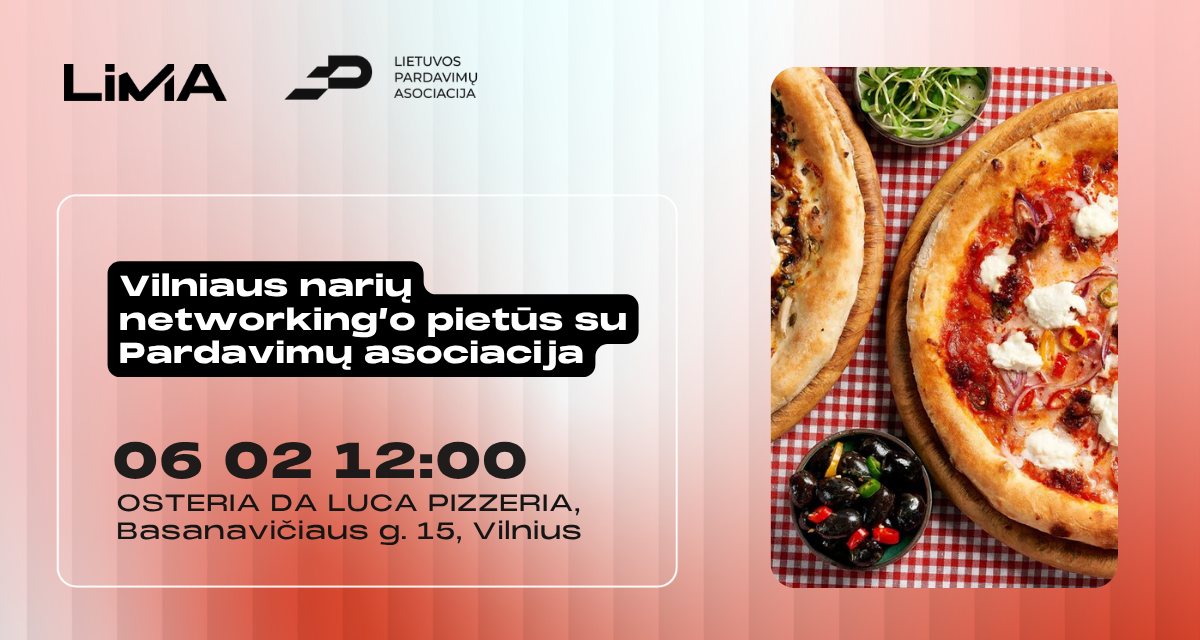 LiMA ir LiPA narių networking’o pietūs