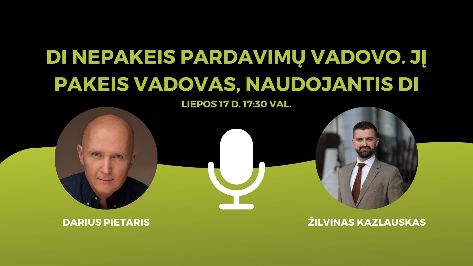 DI nepakeis pardavimų vadovo. Jį pakeis vadovas, naudojantis DI
