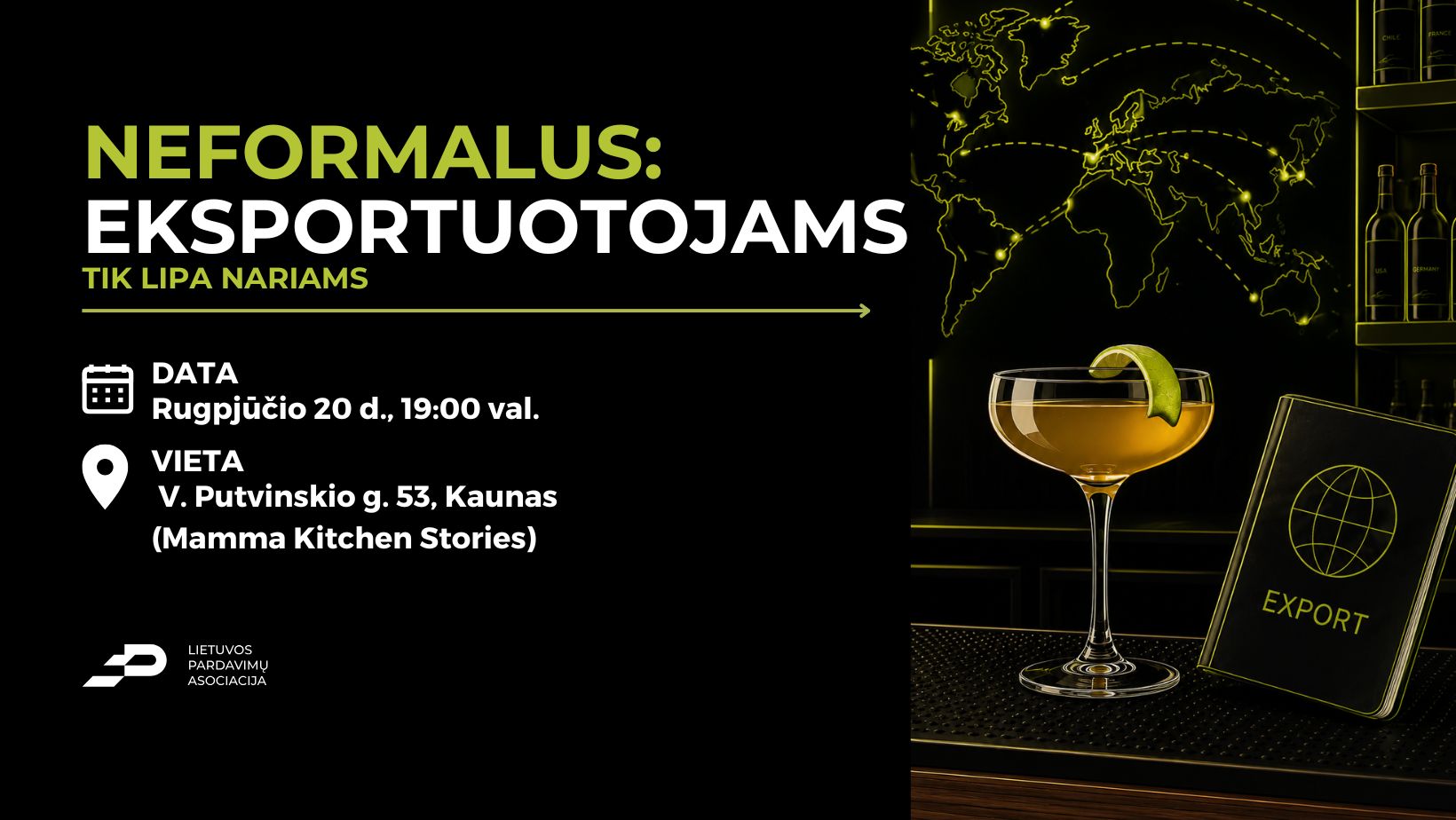 Neformalus: eksportuotojams