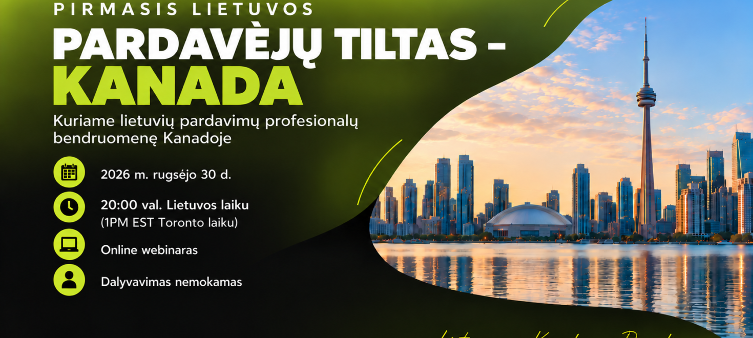 PIRMASIS LIETUVOS PARDAVĖJŲ TILTAS – KANADA