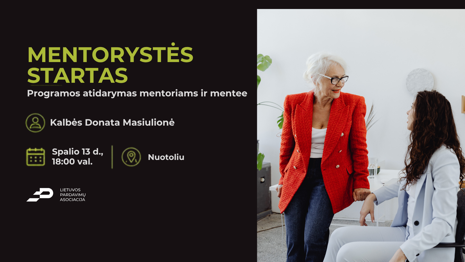 MENTORYSTĖS STARTAS